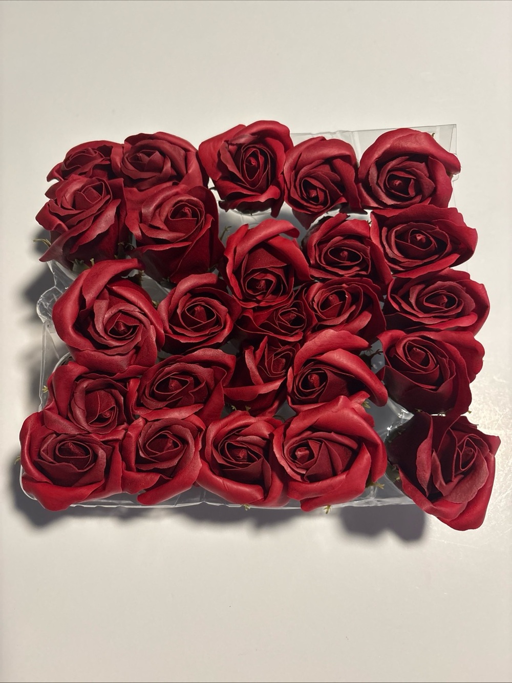 Artificial flower real touch and Smell Red Roses 25 Buds. New